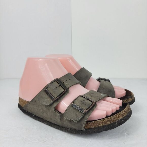 Birkenstock Arizona Leather 2 Straps Sandals - Picture 1 of 15